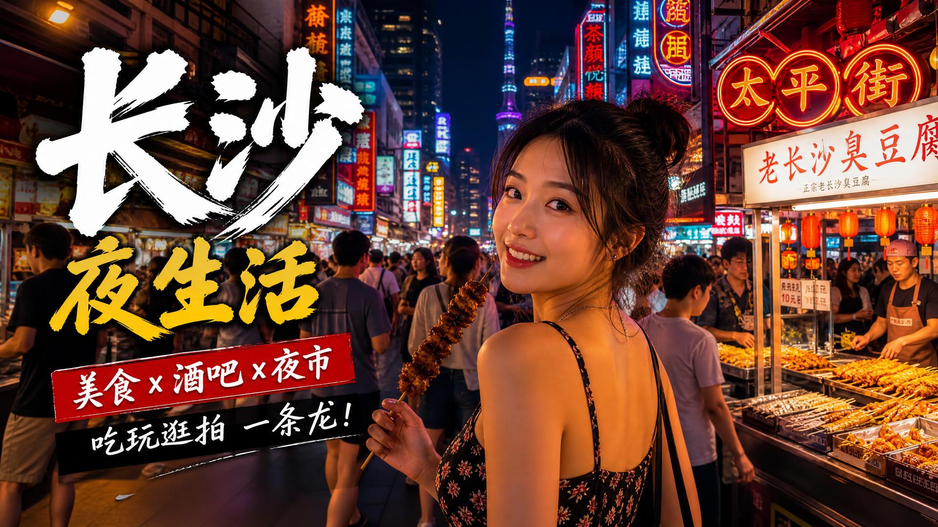 芒果视频城市夜景模板